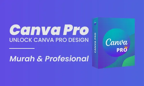 cara beli langganan canva pro harga murah